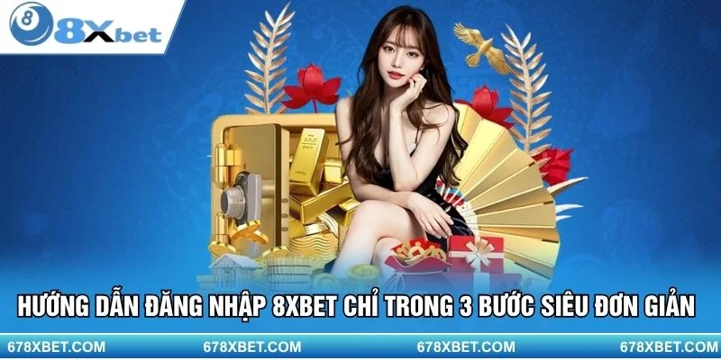Màn hình đăng nhập tài khoản 8xbet trên trang chính thức